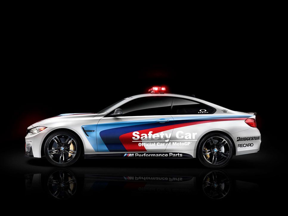BMW M4 Coupé, 'safety car' de MotoGP