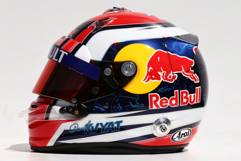 Los cascos de Fórmula 1 en el GP de Australia