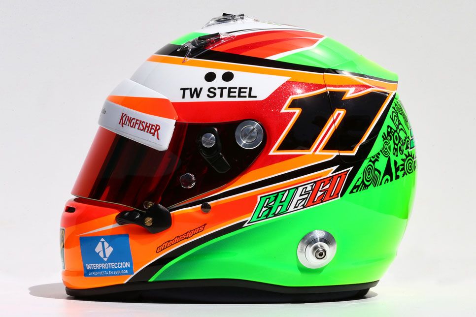 Los cascos de Fórmula 1 en el GP de Australia