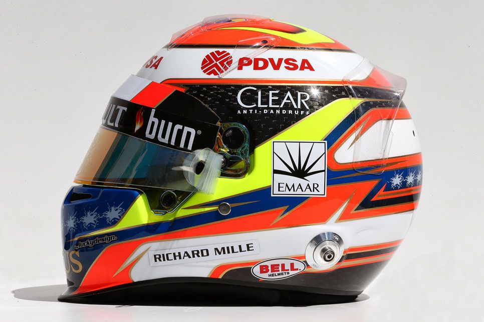 Los cascos de Fórmula 1 en el GP de Australia