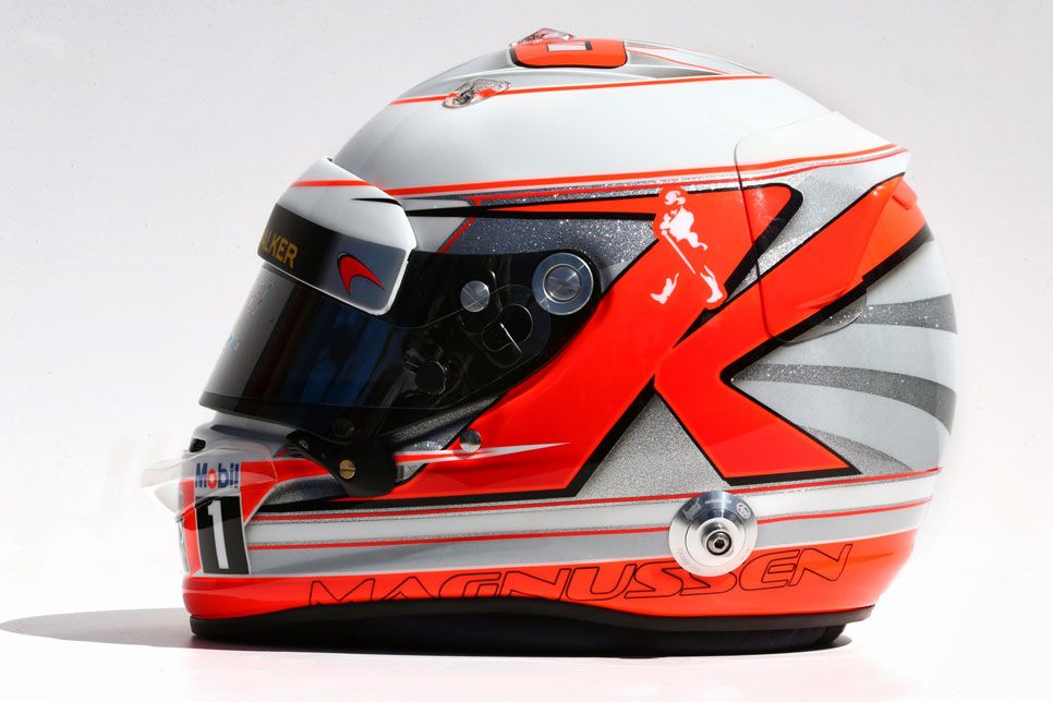 Los cascos de Fórmula 1 en el GP de Australia