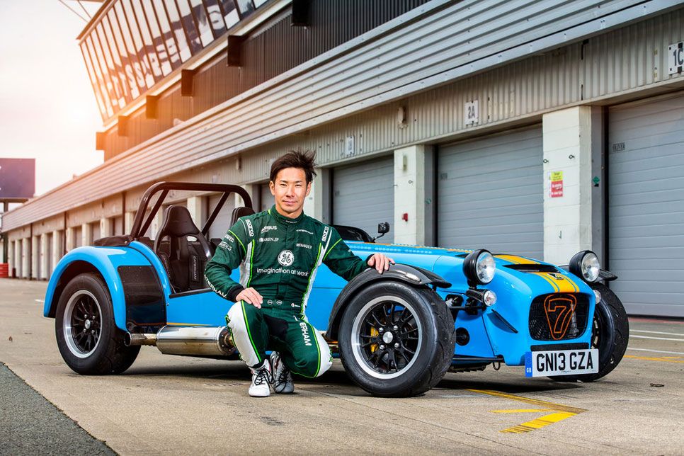 Kobayashi se sube al Caterham Seven 620 R