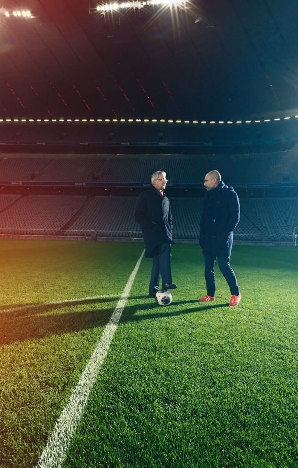 Entrevista a Pep Guardiola y Rupert Stadler: dos genios de la estrategia