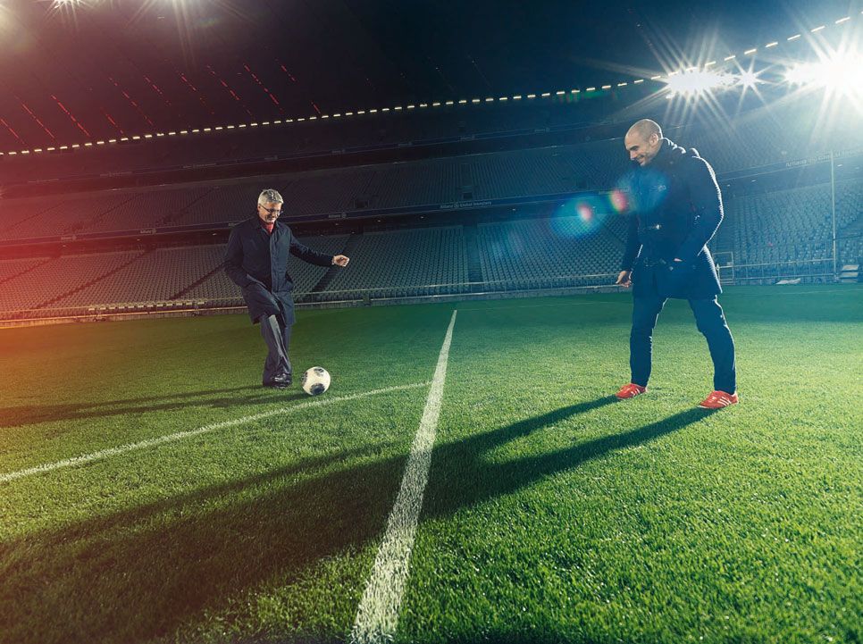 Entrevista a Pep Guardiola y Rupert Stadler: dos genios de la estrategia