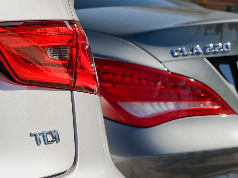 Comparativa: Mercedes CLA 220 CDI vs Audi A3 Sedán 2.0 TDI