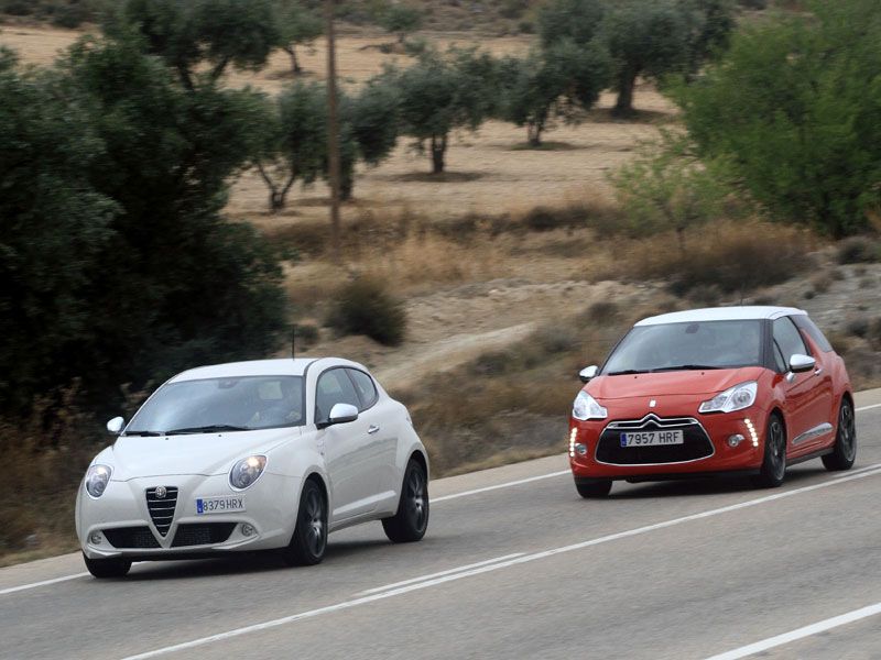 Alfa Mito 1.6 JTDM vs Citroën DS3 1.6 E-HDI