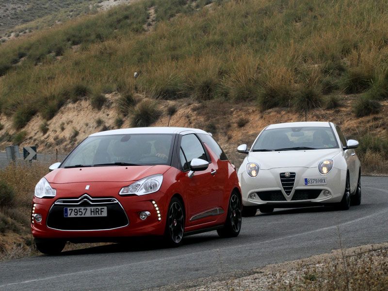 Alfa Mito 1.6 JTDM vs Citroën DS3 1.6 E-HDI