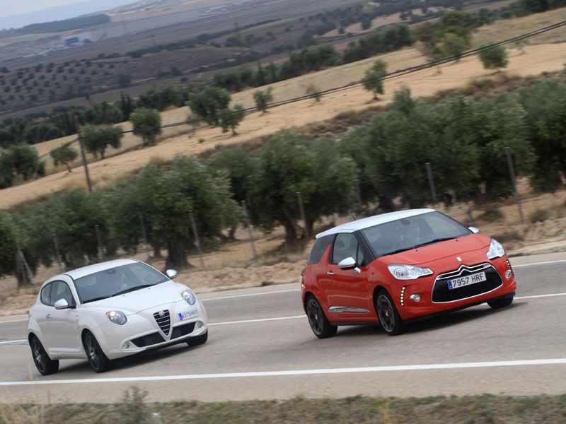 Alfa Mito 1.6 JTDM vs Citroën DS3 1.6 E-HDI