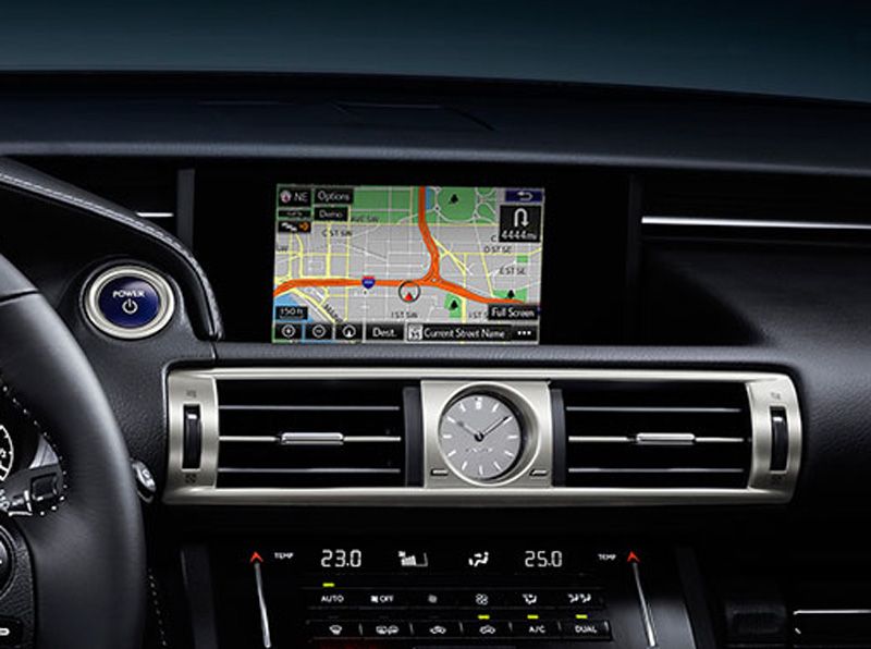 Navegación Lexus Navibox en Lexus IS