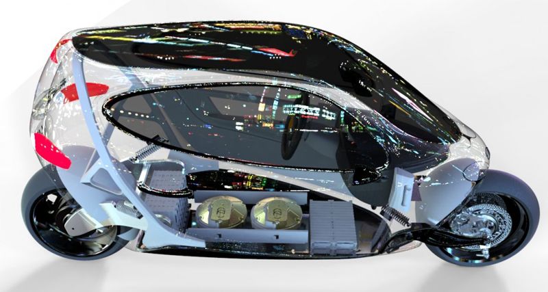 Lit Motors C1, la moto eléctrica con la que no te caes