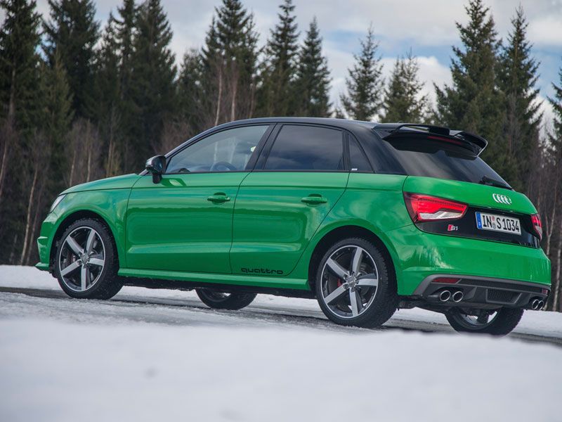 Audi S1, fotos del contacto