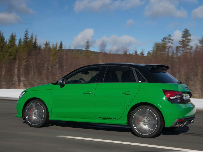 Audi S1, fotos del contacto