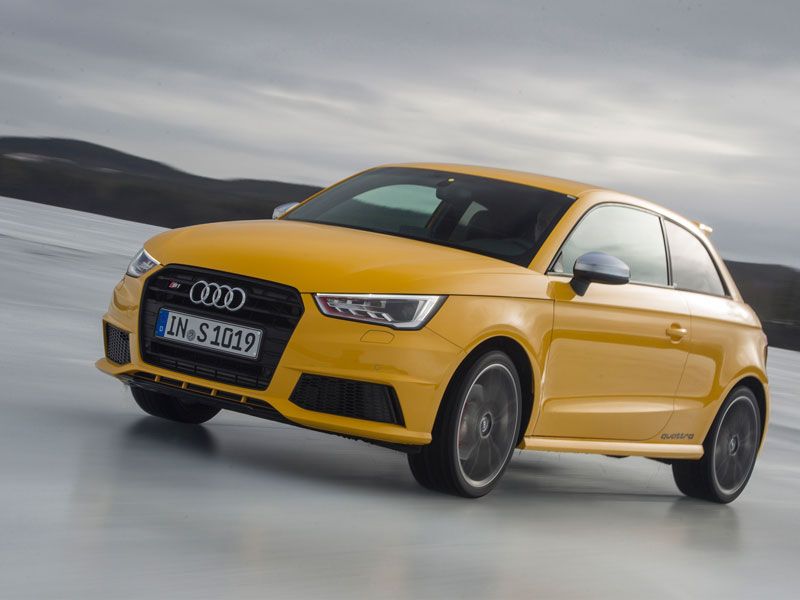 Audi S1, fotos del contacto