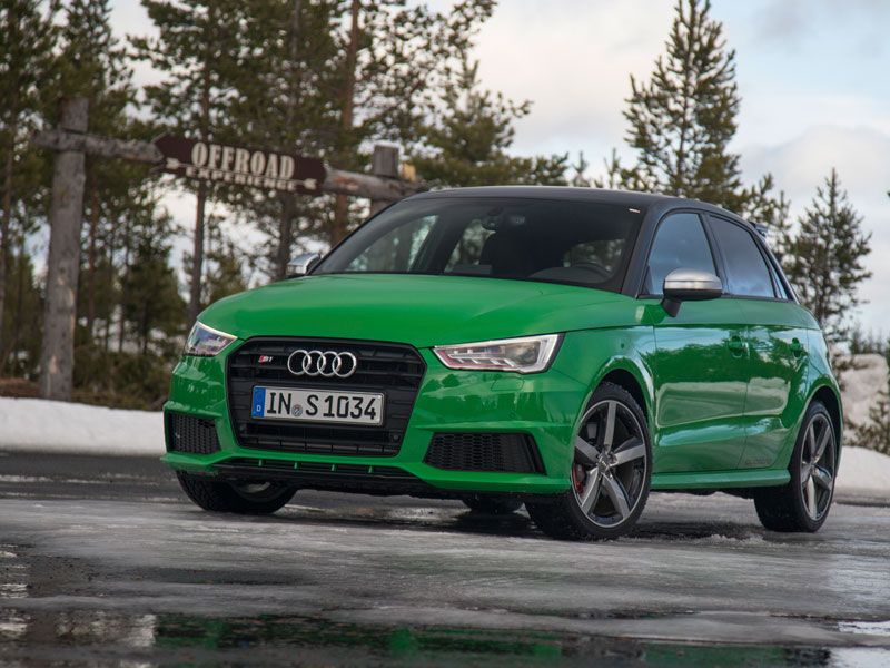 Audi S1, fotos del contacto