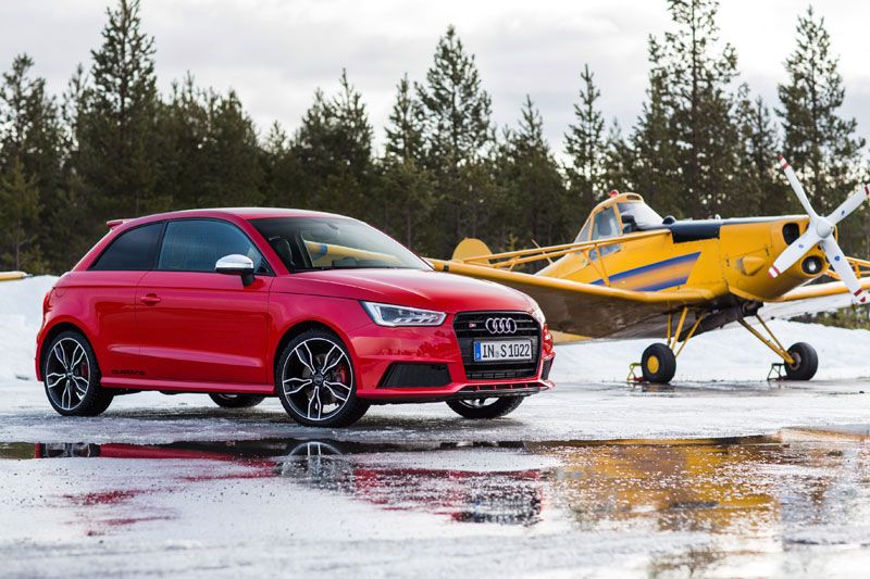 Audi S1, fotos del contacto
