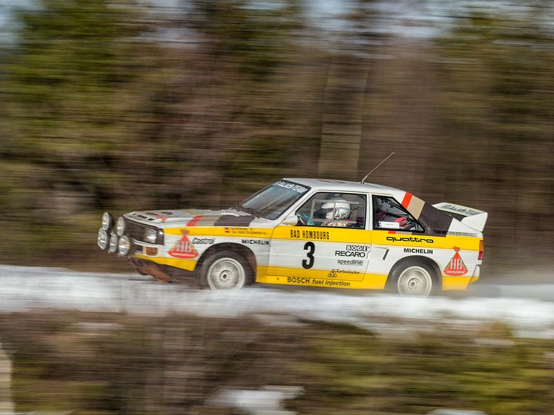 De rallye con Stig Blomqvist