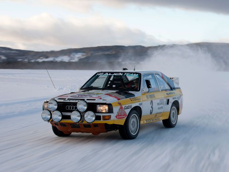De rallye con Stig Blomqvist