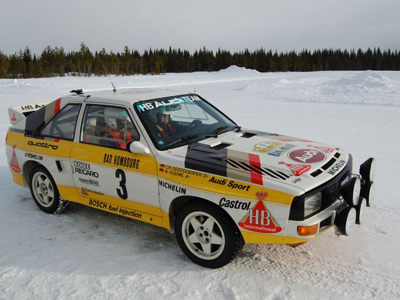 De rallye con Stig Blomqvist
