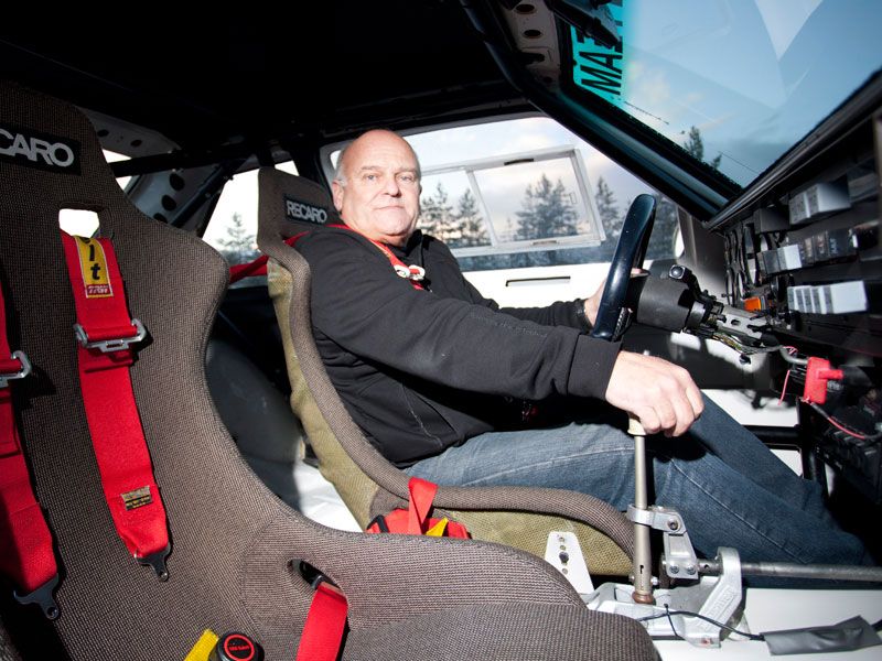 De rallye con Stig Blomqvist
