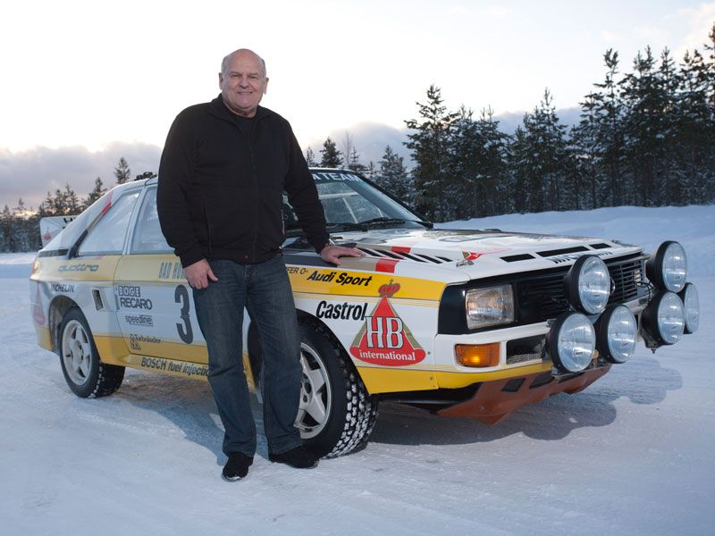 De rallye con Stig Blomqvist