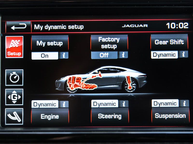 Jaguar F-Type coupé, al volante