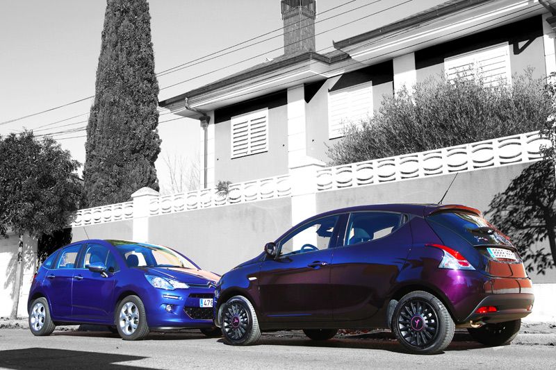Comparativa:Citroën C3 frente a Lancia Ypsilon