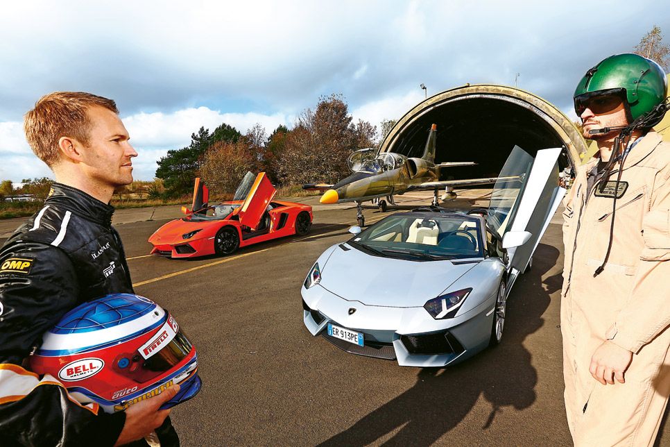 Lamborghini Aventador LP700-4 vs Aero L-39 Albatros