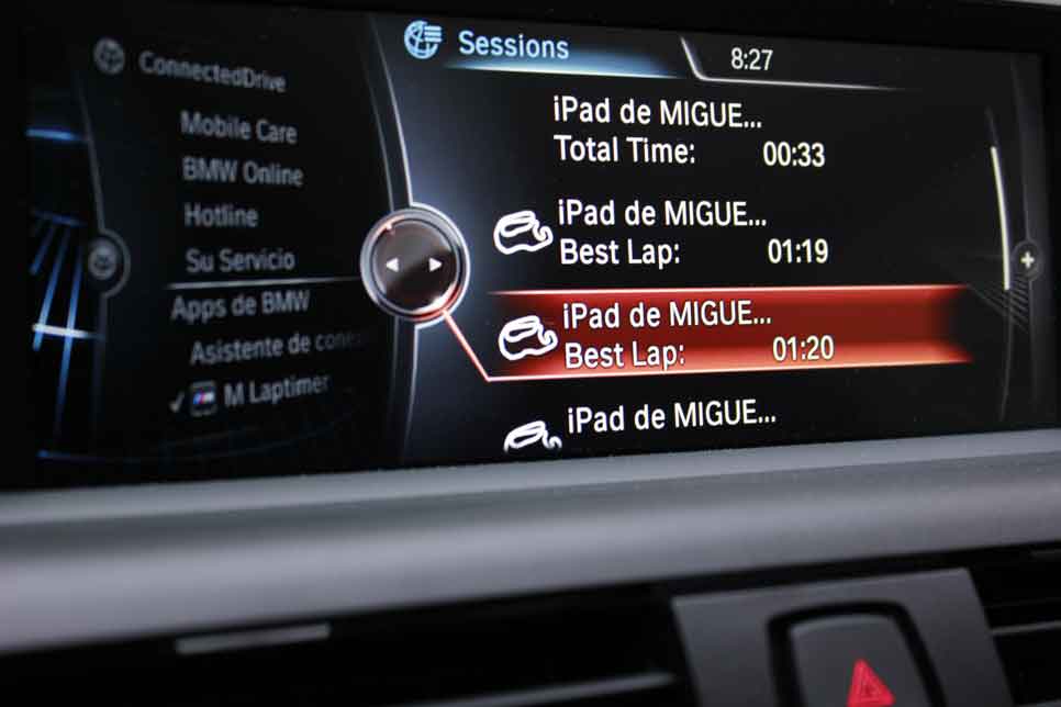 BMW M-Laptimer, la app si te gusta conducir
