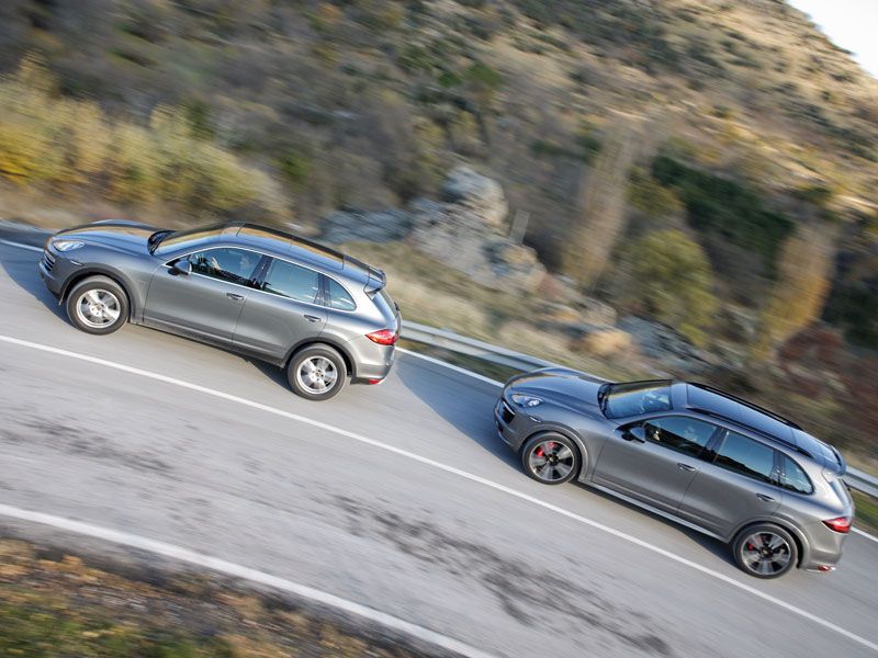 Porsche Cayenne Diesel vs Porsche Cayenne Turbo S
