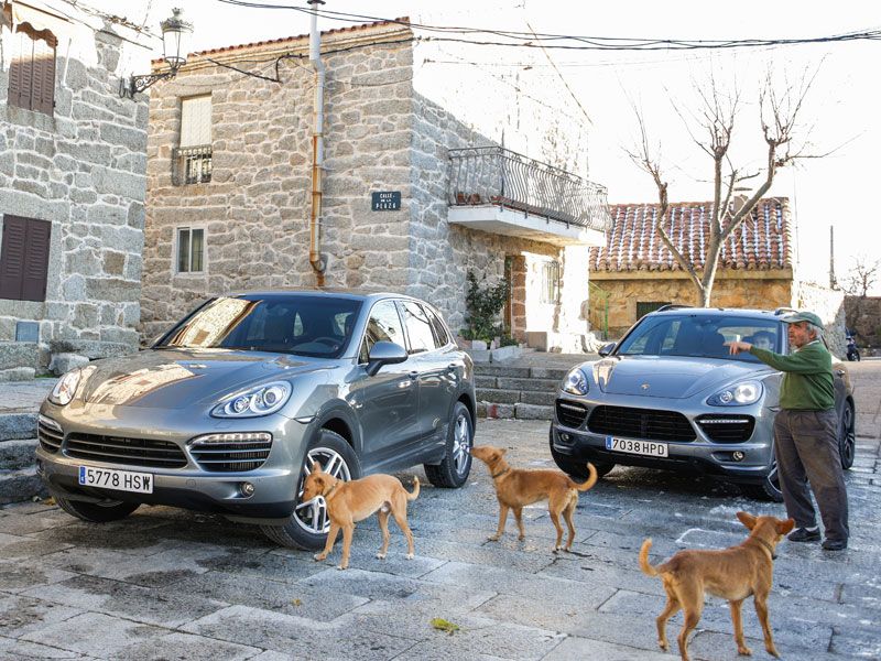 Comparativa: Porsche Cayenne Diesel vs Porsche Cayenne Turbo S