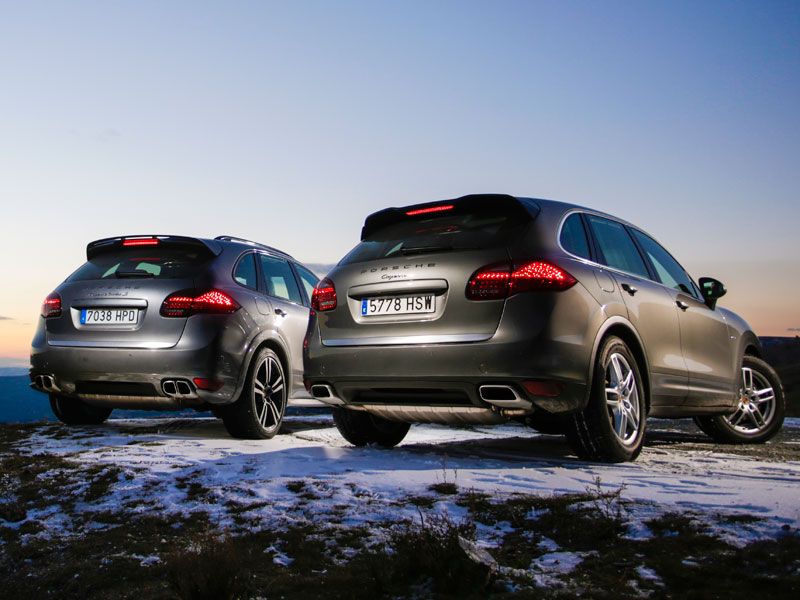 Comparativa: Porsche Cayenne Diesel vs Porsche Cayenne Turbo S