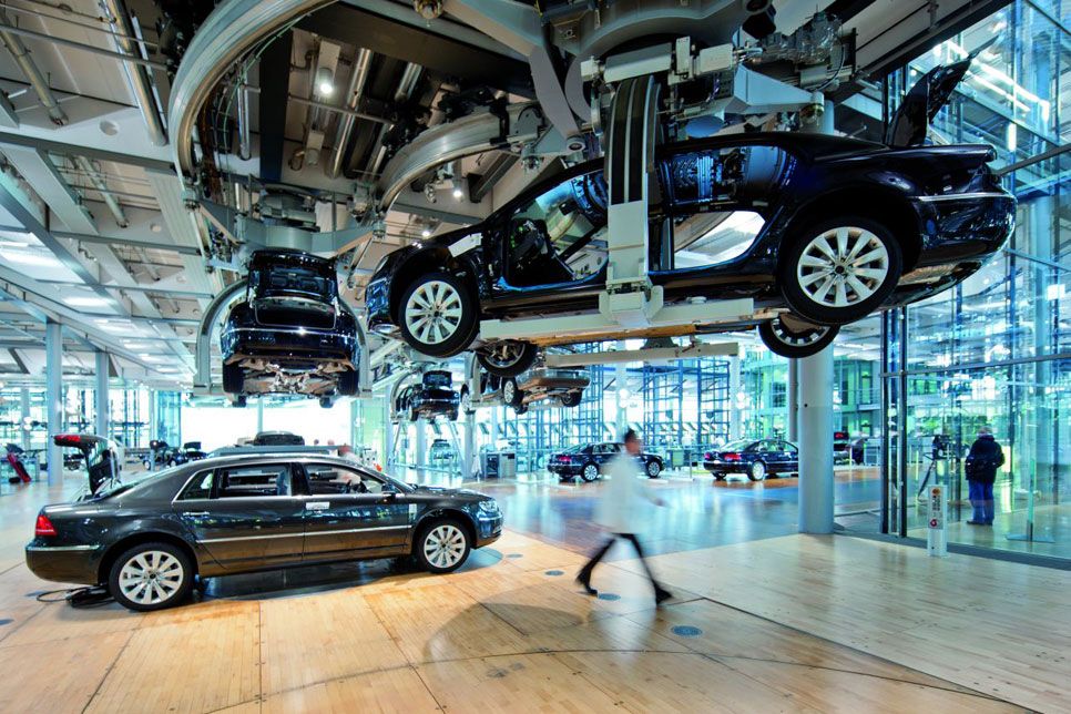 Las fábricas de coches más espectaculares