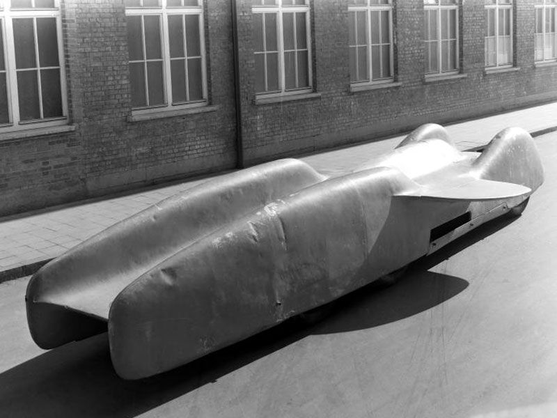 Mercedes-Benz T80, el cazarrécords de Hitler