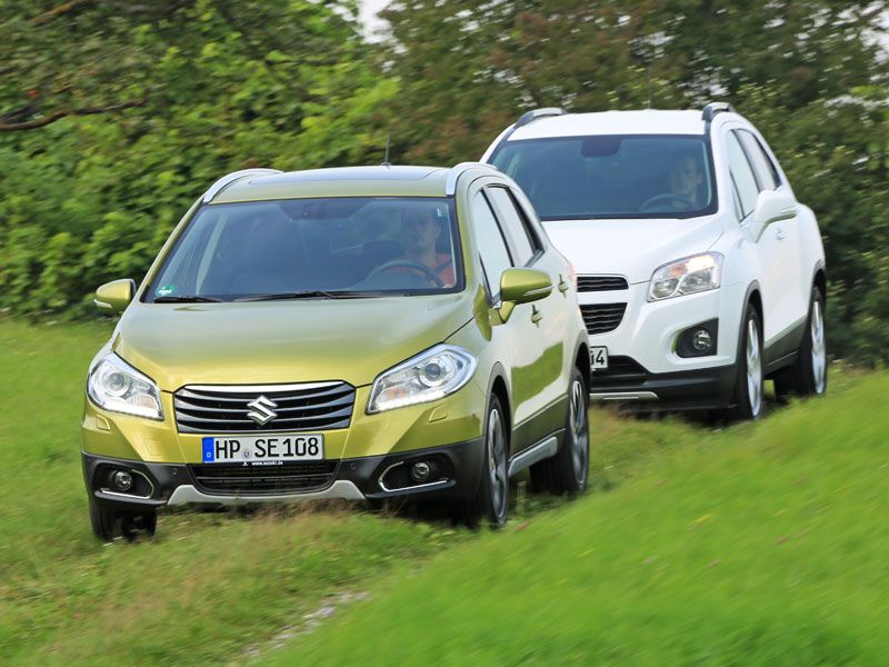 Comparativa: Chevrolet Trax 1.7 Diesel AWD vs Suzuki S-Cross 1.6 DDiS