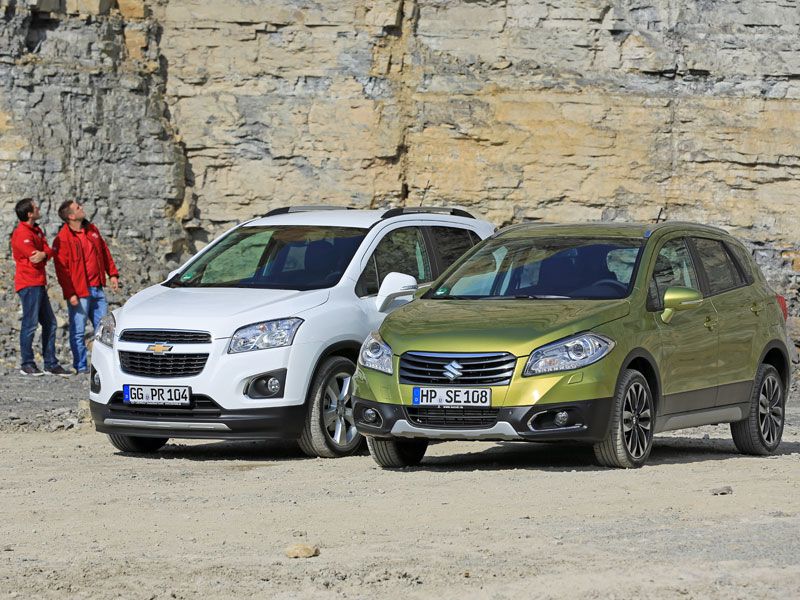 Comparativa: Chevrolet Trax 1.7 Diesel AWD vs Suzuki S-Cross 1.6 DDiS