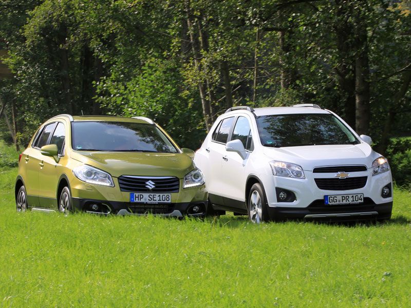 Comparativa: Chevrolet Trax 1.7 Diesel AWD vs Suzuki S-Cross 1.6 DDiS