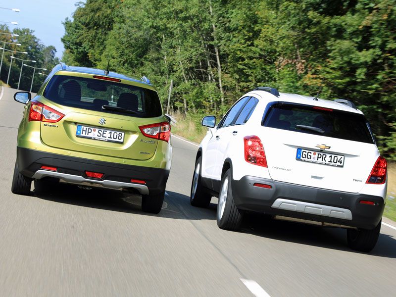 Comparativa: Chevrolet Trax 1.7 Diesel AWD vs Suzuki S-Cross 1.6 DDiS