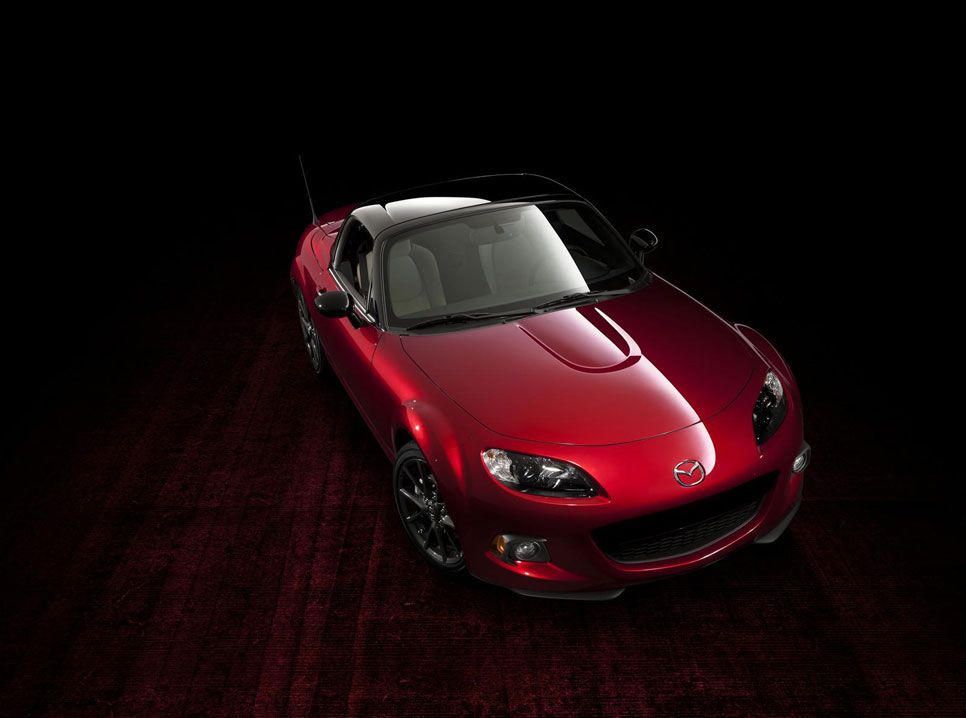Maxda MX-5 edición 25 aniversario para el Salón de Nueva York