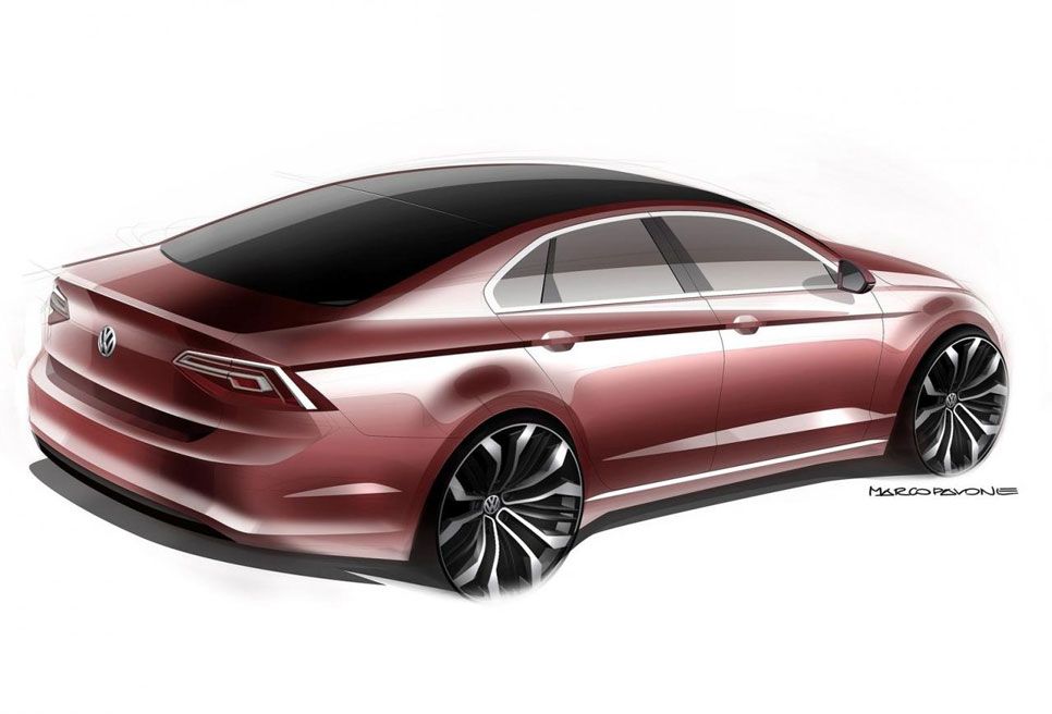 Volkswagen New Midsize Coupé