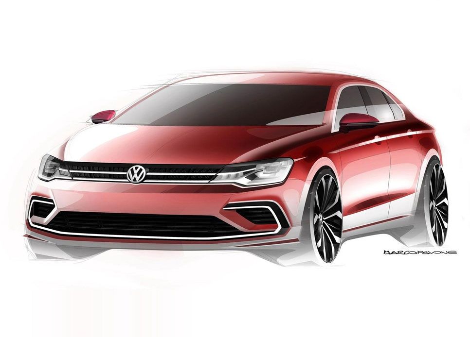 Volkswagen New Midsize Coupé