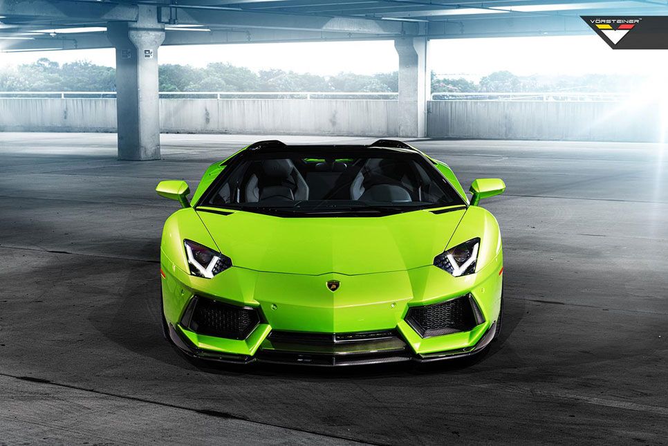 Lamborghini Aventador Roadster The Hulk por Vorsteiner