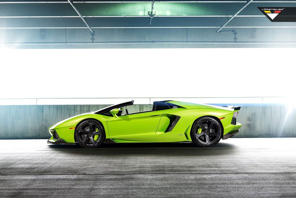 Lamborghini Aventador Roadster The Hulk por Vorsteiner