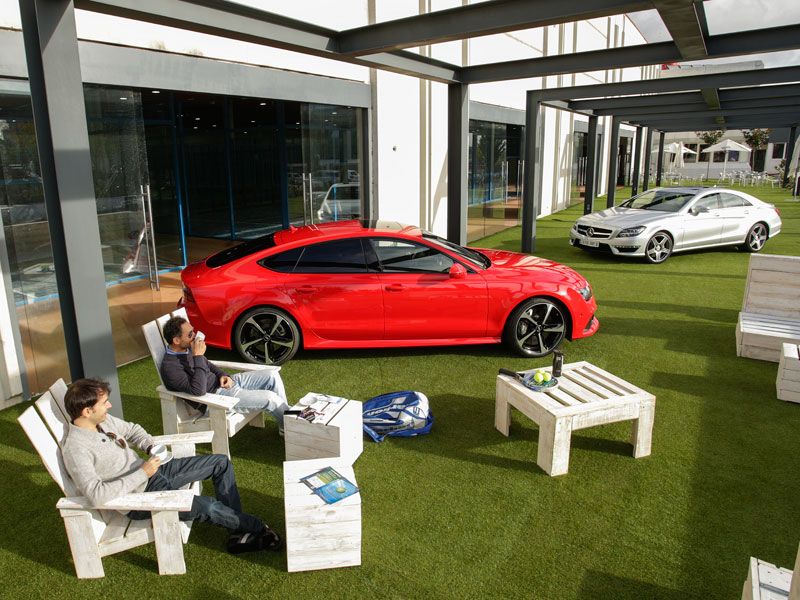 Comparativa: Audi RS7 vs Mercedes CLS 63 AMG, RS contra AMG