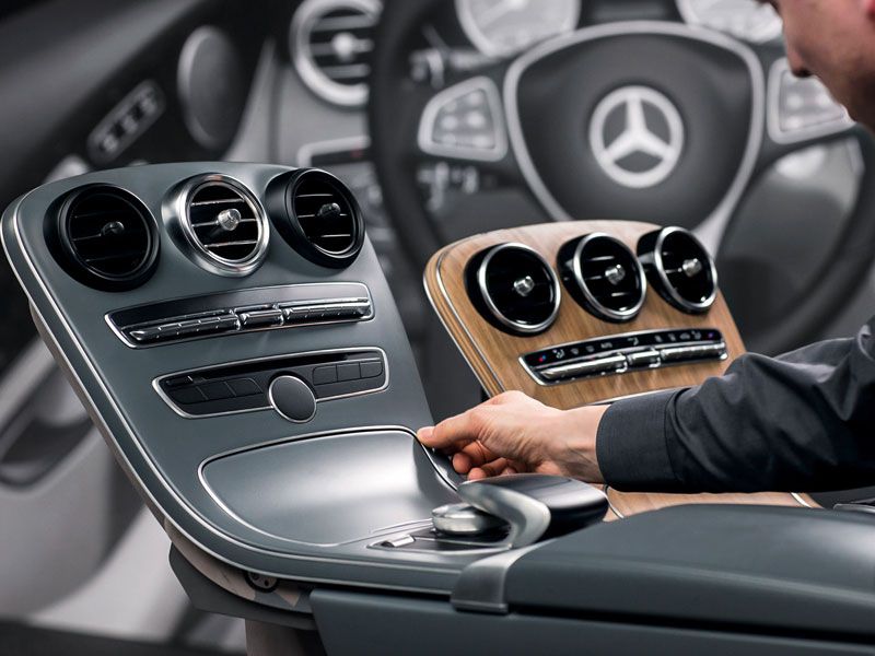 Un Mercedes Clase C casi de ciencia ficción