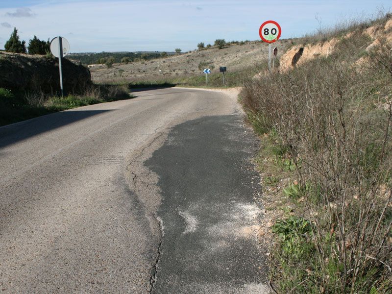 Carreteras en mal estado