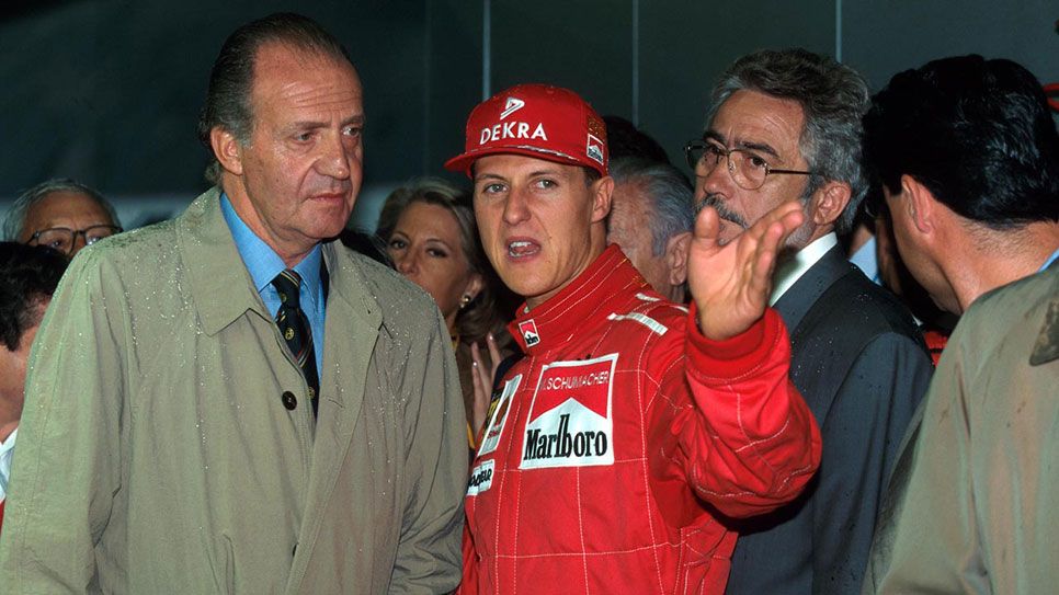 Juan Carlos I, el mayor aficionado a la F1