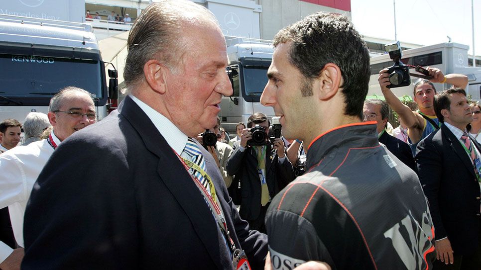 Juan Carlos I, el mayor aficionado a la F1