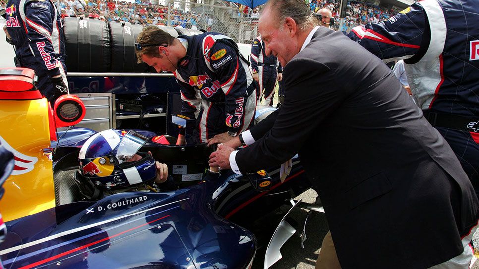 Juan Carlos I, el mayor aficionado a la F1