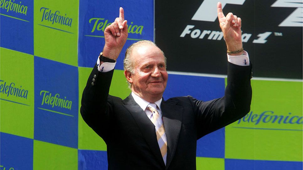 Juan Carlos I, el mayor aficionado a la F1