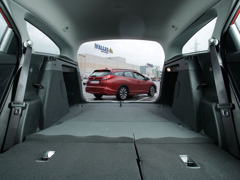 Prueba: Honda Civic Tourer 1.6 i-DTEC, cabe todo